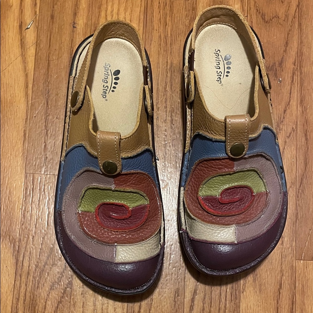 Spring Step Lollipop Clogs Size 8.5